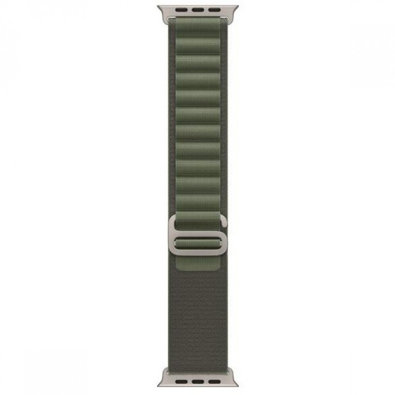 Смарт-годинник Apple Watch Ultra GPS + Cellular 49mm Titanium Case with Green Alpine Loop - Large (MQEX3/MQFP3)