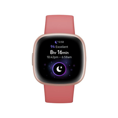Смарт-годинник Fitbit Versa 4 Pink Sand/Copper Rose (FB523RGRW)