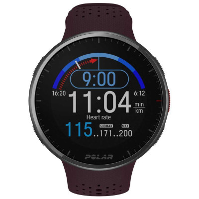 Спортивний годинник Polar Pacer Pro Autumn Maroon (900102182)