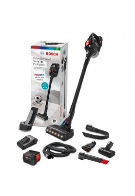 Вертикальний+ручний пилосос (2в1) Bosch Unlimited 8 ProPower BCS8225POW