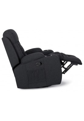 Крісло масажне розкладне Mebel Elit BOX 2 (чорний)
