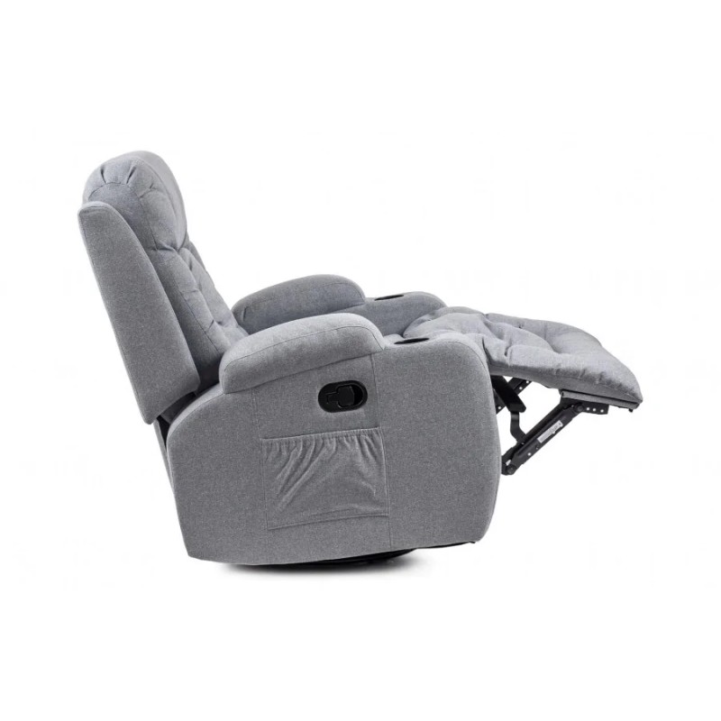 Крісло масажне розкладне Mebel Elit BOX 2 (сірий)