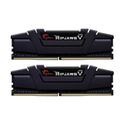 Пам'ять для настільних комп'ютерів G.Skill 64 GB (2x32GB) DDR4 3600 MHz Ripjaws V Black (F4-3600C18D-64GVK)