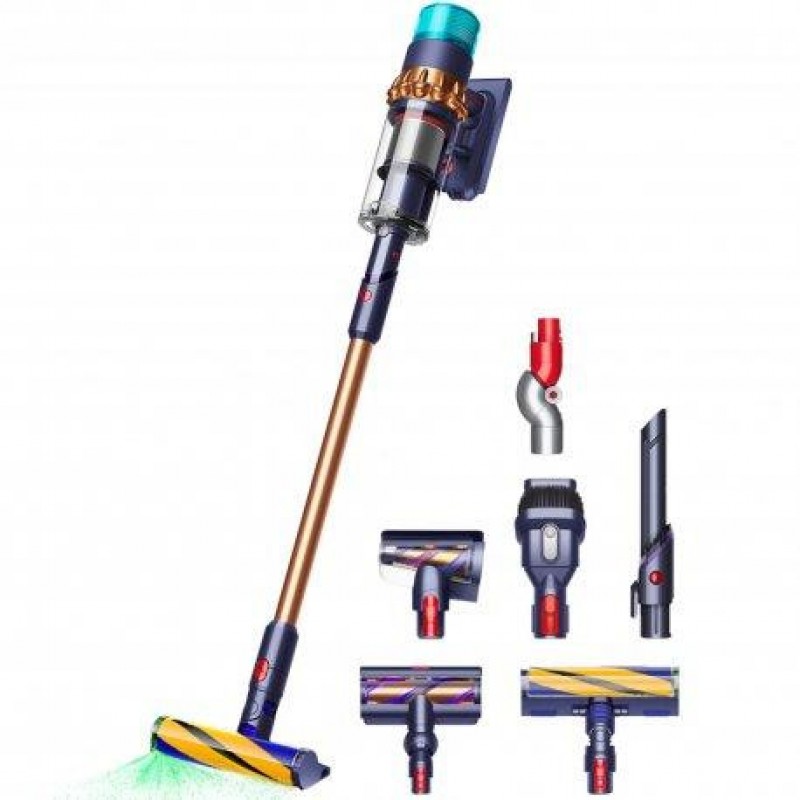 Пилосос 2в1 (вертикальний+ручний) Dyson Gen5detect Absolute Midnight Blue/Copper (447002-01)