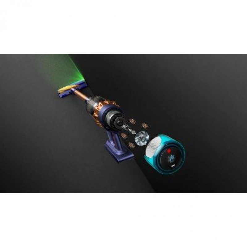 Пилосос 2в1 (вертикальний+ручний) Dyson Gen5detect Absolute Midnight Blue/Copper (447002-01)