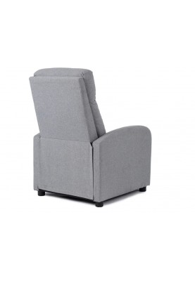 Розкладне крісло для відпочинку з підставкою для ніг Mebel Elit DANNY (сірий)