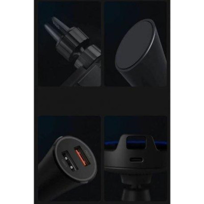 Автомобільний тримач для смартфона Xiaomi Mi Wireless Charger Car 30W (W03ZM)