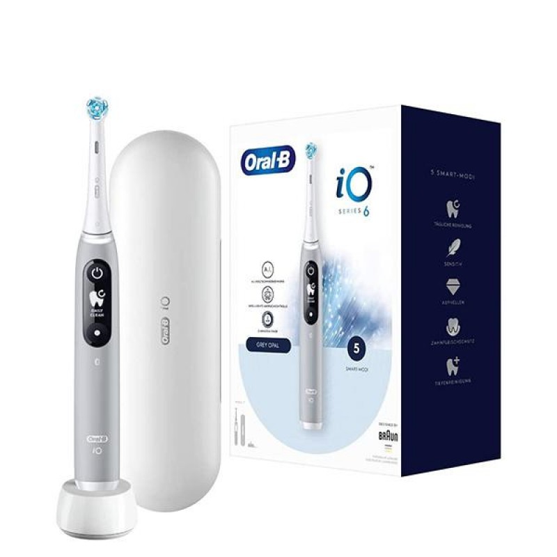 Електрична зубна щітка Oral-B iO Series 6 iOM6.1A6.1K Grey Opal