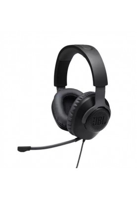 Комп'ютерна гарнітура JBL Quantum 100 Black (JBLQUANTUM100BLK)