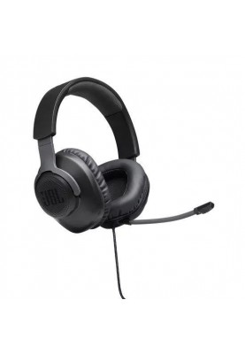 Комп'ютерна гарнітура JBL Quantum 100 Black (JBLQUANTUM100BLK)