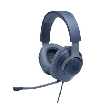 Комп'ютерна гарнітура JBL Quantum 100 Blue (JBLQUANTUM100BLU)