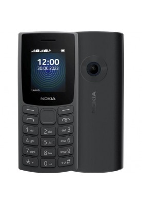 Мобільний телефон Nokia 110 DS 2023 Charcoal (1GF019FPA2C01)