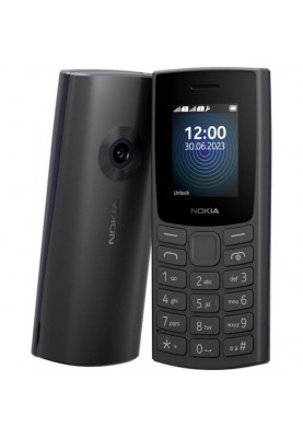 Мобільний телефон Nokia 110 DS 2023 Charcoal (1GF019FPA2C01)