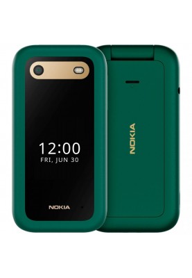 Мобільний телефон Nokia 2660 Flip Green (1GF011PPJ1A05)