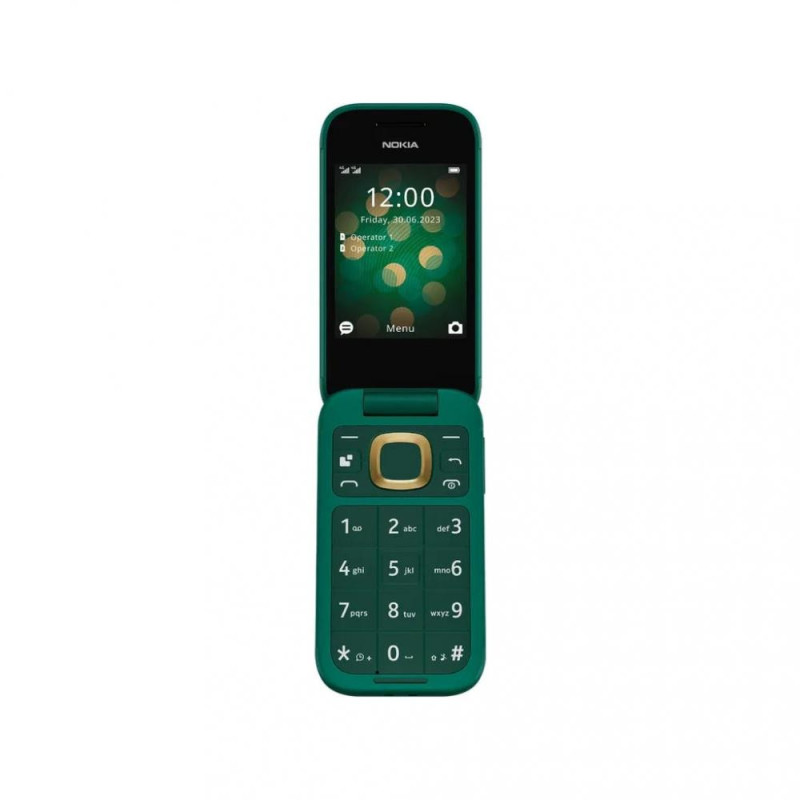 Мобільний телефон Nokia 2660 Flip Green (1GF011PPJ1A05)