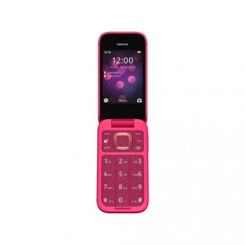 Мобільний телефон Nokia 2660 Flip Pink (1GF011PPC1A04)