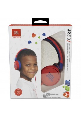 Навушники з мікрофоном JBL JR310 Red JBLJR310RED