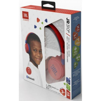 Навушники з мікрофоном JBL JR310BT Red JBLJR310BTRED Навушники з мікрофоном JBL JR310BT Red JBLJR310BTRED