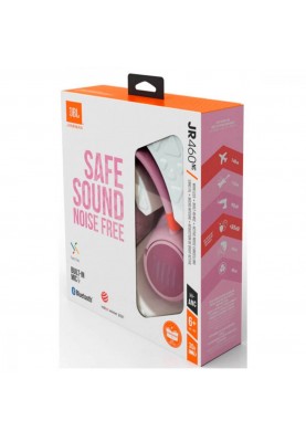 Навушники з мікрофоном JBL JR460NC Pink (JBLJR460NCPIK)