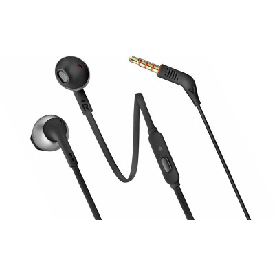 Навушники з мікрофоном JBL T205 Black (JBLT205BLK)