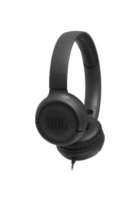 Навушники з мікрофоном JBL T500 Black (JBLT500BLK)