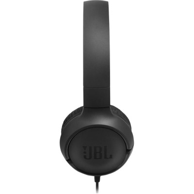 Навушники з мікрофоном JBL T500 Black (JBLT500BLK)
