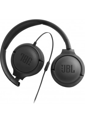 Навушники з мікрофоном JBL T500 Black (JBLT500BLK)