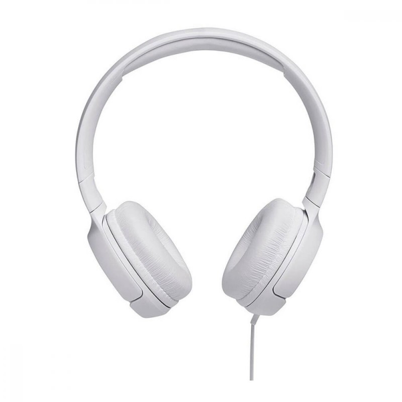 Навушники з мікрофоном JBL T500 White (JBLT500WHT)