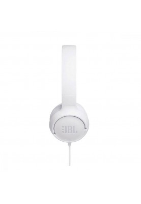 Навушники з мікрофоном JBL T500 White (JBLT500WHT)