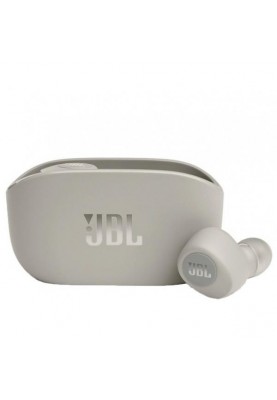 Навушники з мікрофоном JBL Vibe 100TWS Ivory (JBLV100TWSIVREU)