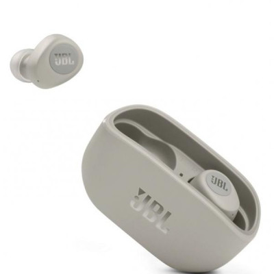 Навушники з мікрофоном JBL Vibe 100TWS Ivory (JBLV100TWSIVREU)