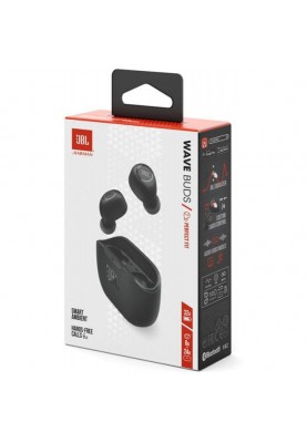 Навушники TWS JBL Wave Buds Black (JBLWBUDSBLK)