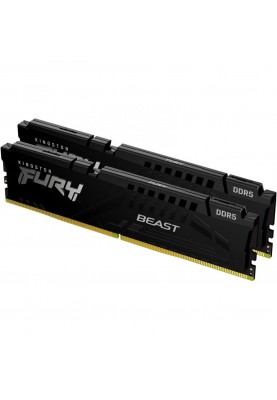 Пам'ять для настільних комп'ютерів Kingston FURY 64 GB (2x32GB) DDR5 5600 MHz Beast (KF556C40BBK2-64)