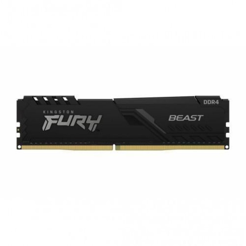 Пам'ять для настільних комп'ютерів Kingston FURY 8 GB DDR4 3200 MHz Beast Black (KF432C16BB/8)