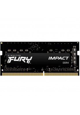 Пам'ять для ноутбуків Kingston FURY 16 GB SO-DIMM DDR4 3200 MHz Impact (KF432S20IB/16)