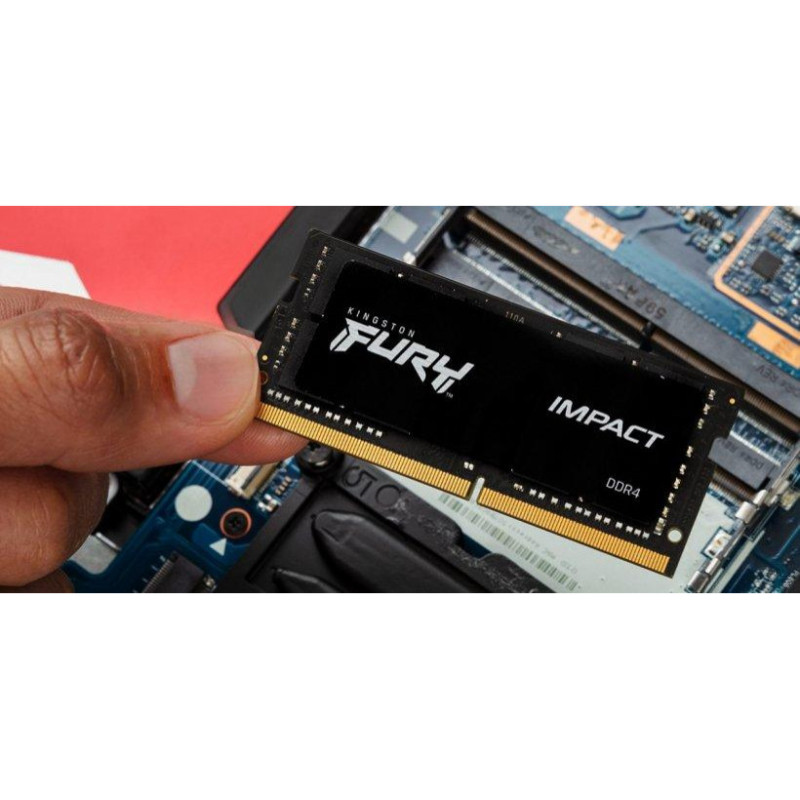 Пам'ять для ноутбуків Kingston FURY 16 GB SO-DIMM DDR4 3200 MHz Impact (KF432S20IB/16)