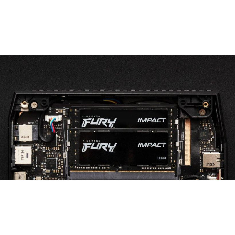 Пам'ять для ноутбуків Kingston FURY 16 GB SO-DIMM DDR4 3200 MHz Impact (KF432S20IB/16)