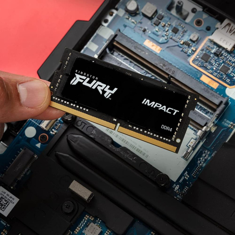 Пам'ять для ноутбуків Kingston FURY 16 GB SO-DIMM DDR4 3200 MHz Impact (KF432S20IB/16)