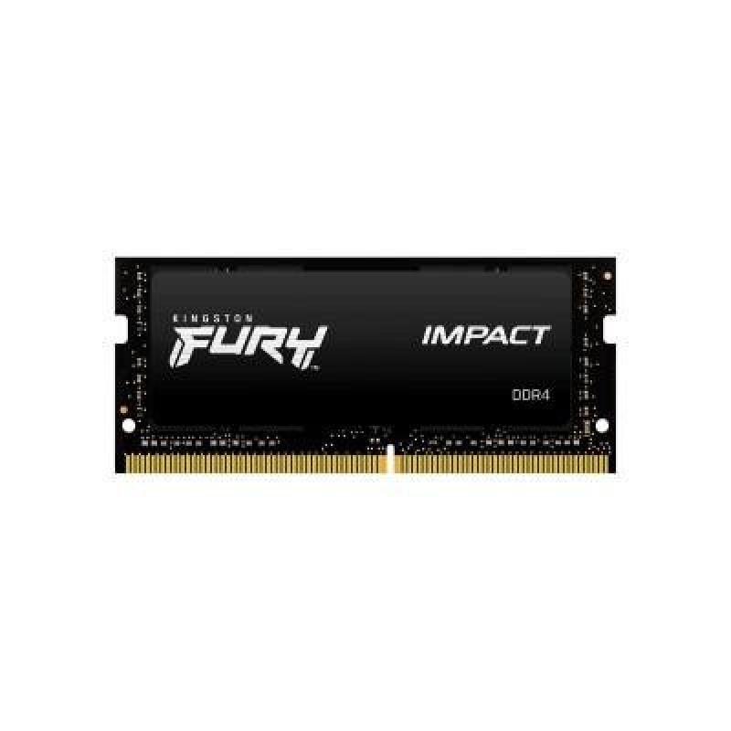 Пристрій для ноутбуків Kingston FURY 8 GB SO-DIMM DDR4 3200 MHz Impact (KF432S20IB/8)