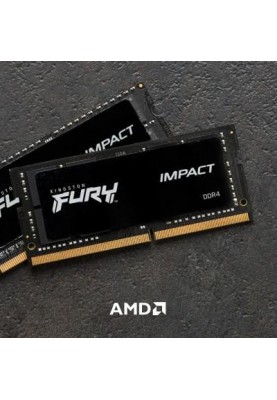 Пристрій для ноутбуків Kingston FURY 8 GB SO-DIMM DDR4 3200 MHz Impact (KF432S20IB/8)