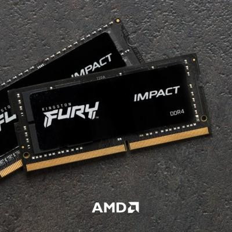 Пристрій для ноутбуків Kingston FURY 8 GB SO-DIMM DDR4 3200 MHz Impact (KF432S20IB/8)