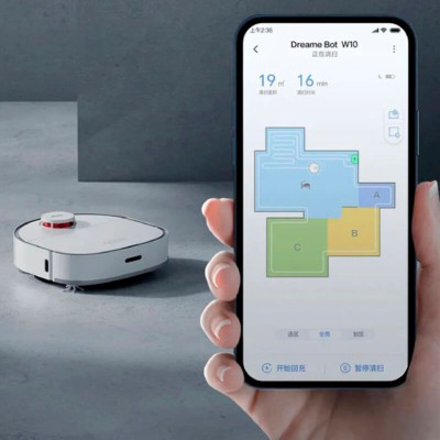 Робот-пилосос з вологим прибиранням Dreame Bot W10 (RLS5C_W10)