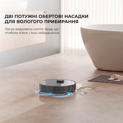 Робот-пилосос з вологим прибиранням Dreame L10s Pro (RLS6L)
