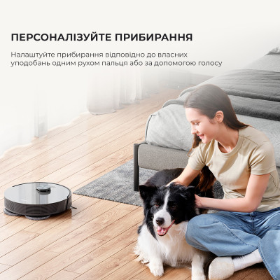 Робот-пилосос з вологим прибиранням Dreame L10s Pro (RLS6L)