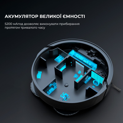 Робот-пилосос з вологим прибиранням Dreame L10s Pro (RLS6L)