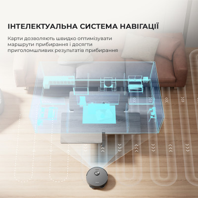 Робот-пилосос з вологим прибиранням Dreame L10s Pro (RLS6L)