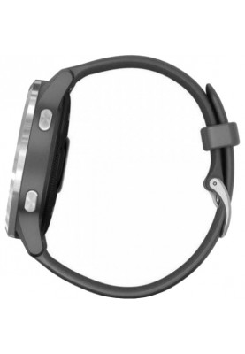 Смарт-годинник Garmin vivoactive 4 Shadow Gray/Silver (010-02174-03/010-02174-01)