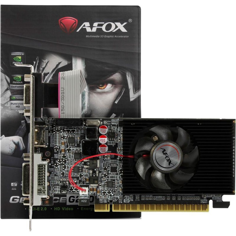 Відеокарта AFOX GeForce G210 1GB (AF210-1024D2LG2-V7)