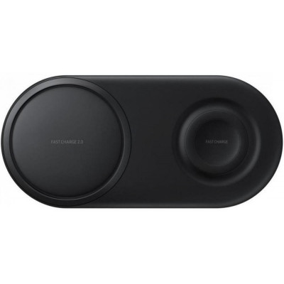 Бездротовий зарядний пристрій Samsung Wireless Charger Duo Black (EP-P5200TBRGRU)