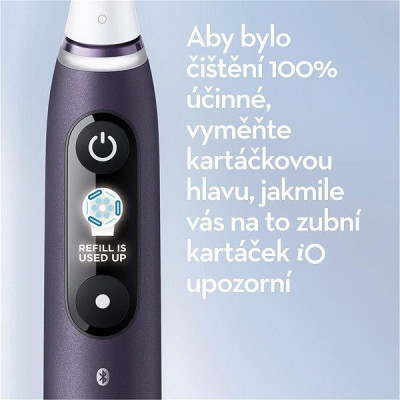 Електрична зубна щітка Oral-B iO Series 8 duo Violet & White